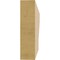 Ekena Millwork 2in. W x 8in. H x 16in. L Clemmons Woodgrain TimberThane Rafter Tail, Primed Tan RFTUR02X08X16CLERCPR - alternate 4